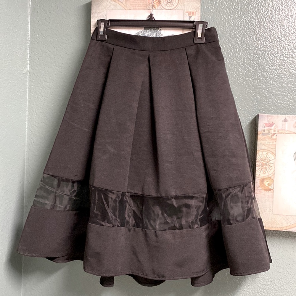 Black skirt